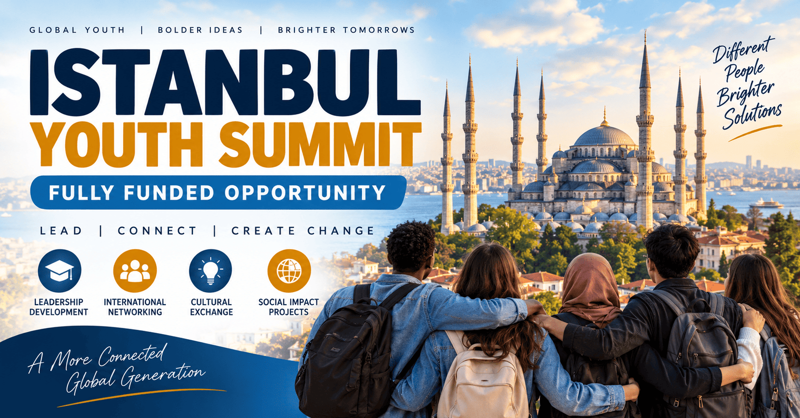 Istanbul Youth Summit in Türkiye Fully Funded Opportunity