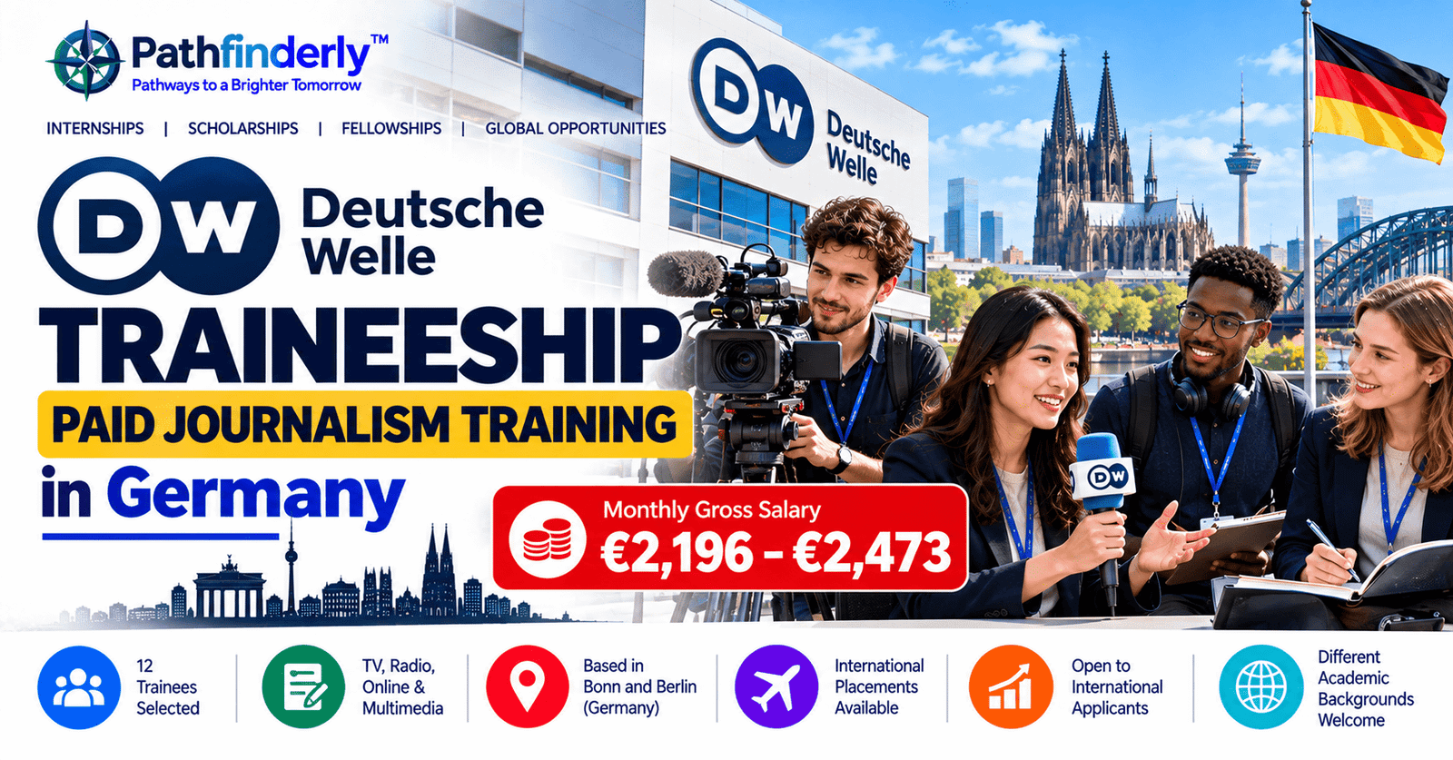 DW Journalism Traineeship in Germany