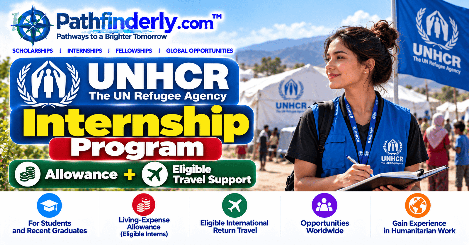 UNHCR Internship Program Opportunities